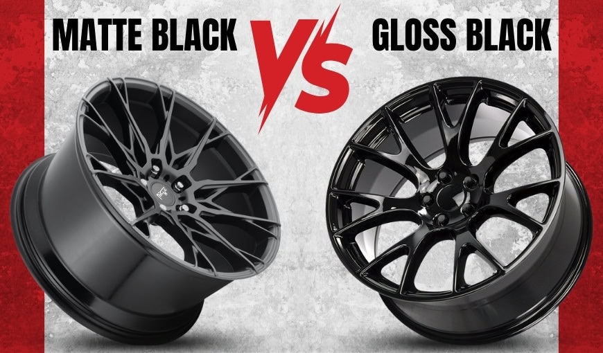 Gloss vs matte alloy wheels